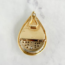 Load image into Gallery viewer, 14K Yellow Gold Pear Shaped 2.00ctw VS Diamond Enhancer Pendant