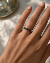 Load image into Gallery viewer, Vintage 10k Yellow Gold and Blue Sapphire ring