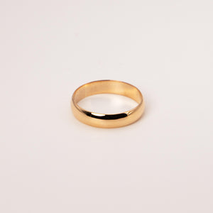 14K Rose Gold Wedding Band 4.6 mm – Comfort Fit, Hypoallergenic, Timeless