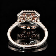 Load image into Gallery viewer, Vintage Inspired 14k Two-Toned Gold .60Ct Diamond Ring