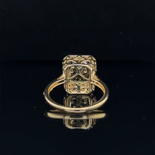 Load image into Gallery viewer, 18K Yellow Gold Turkish Diaspore Diamond Ring