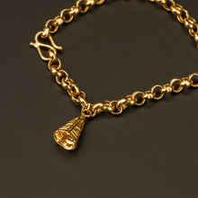 Load image into Gallery viewer, 24k YG .999 Gold asian Charm Baby Bracelet