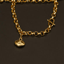 Load image into Gallery viewer, 24k YG .999 Gold asian Charm Baby Bracelet