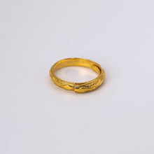 Load image into Gallery viewer, 24k .999 Solid Yellow Gold Adjustable Asian Band
