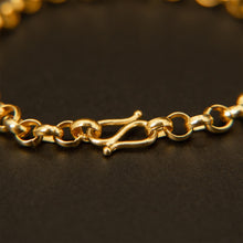 Load image into Gallery viewer, 24k YG .999 Gold asian Charm Baby Bracelet