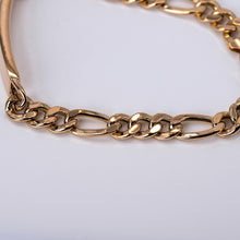 Load image into Gallery viewer, 10k Rose Gold 9 Inch Cuban Link Men&#39;s ID Bracelet