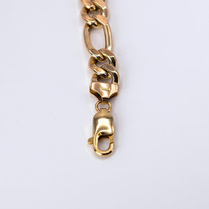 10k Rose Gold 9 Inch Cuban Link Men's ID Bracelet