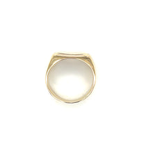 Load image into Gallery viewer, 10K Yellow Gold Unisex Blank Signet Ring