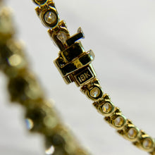 Load image into Gallery viewer, 18K Yellow Gold 4.50ctw Diamond Tennis Bracelet