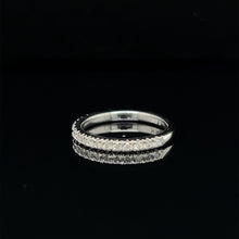 Load image into Gallery viewer, 14K White Gold .25ctw Round Cut Diamond Band