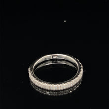 Load image into Gallery viewer, 14K White Gold .25ctw Round Cut Diamond Band