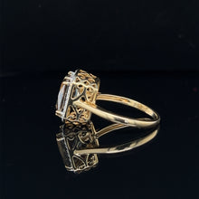 Load image into Gallery viewer, 18K Yellow Gold Turkish Diaspore Diamond Ring