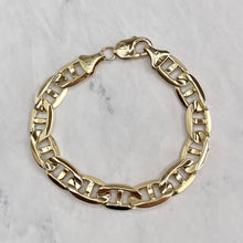 Load image into Gallery viewer, Heavy 14K Yellow Gold Gucci/Mariner Link Bracelet - 8.5&quot;