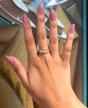 Load image into Gallery viewer, 14K Yellow Gold Marquise Cut Graduating Diamond Band