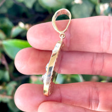 Load image into Gallery viewer, Custom 10K Two-Tone Gold 1 Carat Diamond Pitbull Pendant