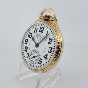 Vintage Elgin Pocket Watch B.W Raymond 21 Jewels Cal571 10k Gold Filled