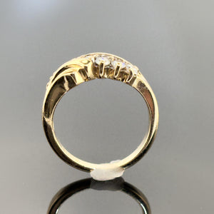 Vintage 14k Yellow Gold 0.50 ctw Diamond Ring