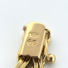Load image into Gallery viewer, Vintage 18k Yellow Gold UnoAErre Byzantine womans Bracelet