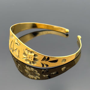 24k Korean Yellow Gold "Dol 2don" Birthday Bracelet