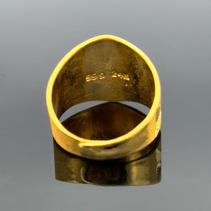 Korean Gold 24k .999 pure Dol Banji Han Don Birthday Ring