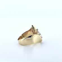 Load image into Gallery viewer, 14k YG 1 CT Pear-Shaped Diamond Statement Ring