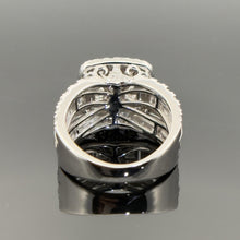 Load image into Gallery viewer, 10k White Gold Natural Diamond Engagement Ring