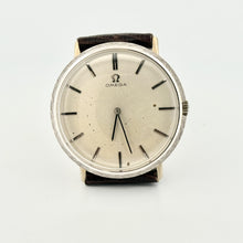 Load image into Gallery viewer, Vintage 1960's Omega Watch 14k WG Gold  Slim Cal. 620 D6729