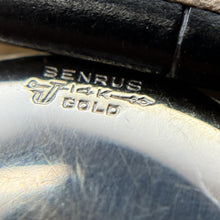 Load image into Gallery viewer, Benrus Diamond and 14k White Gold Men's Manual Wind Men's Watch Seventeen Jewels