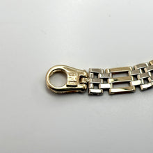 Load image into Gallery viewer, 10k Solid two-tone Gold Link Bracelet