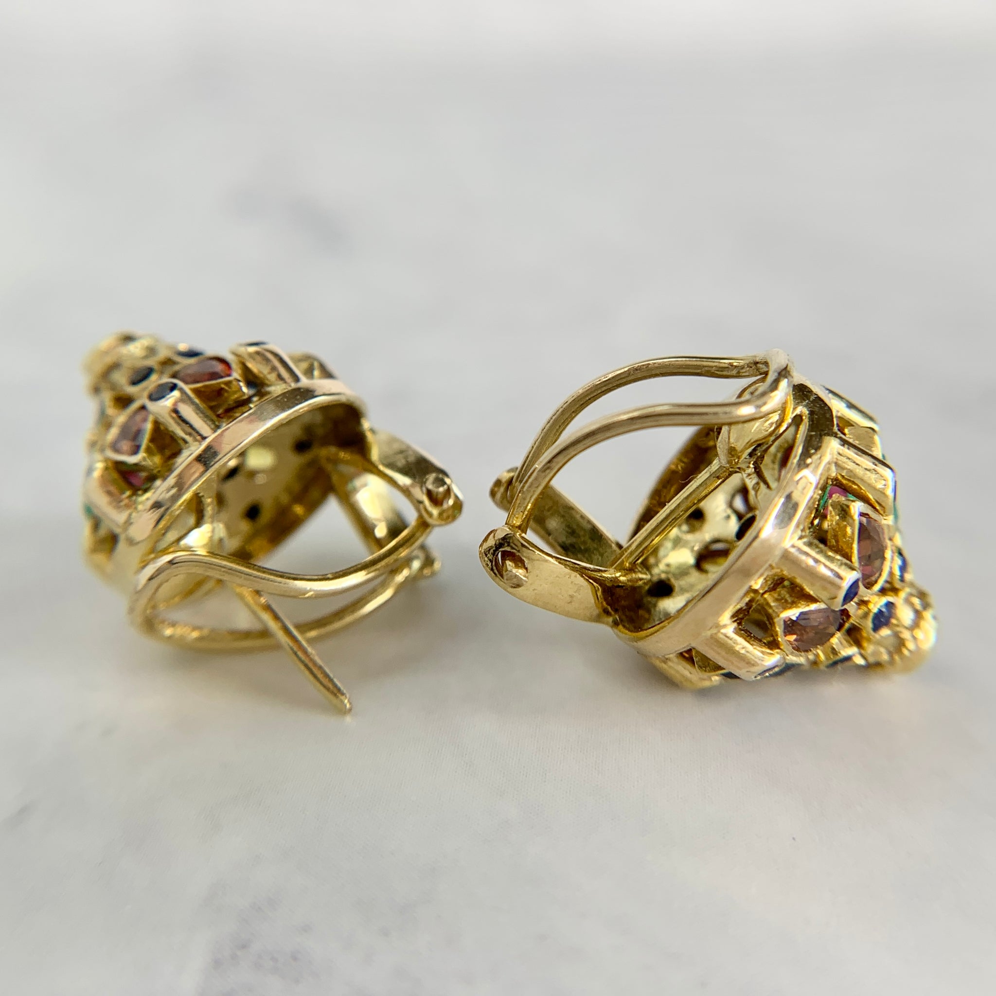 Single Stone Arielle Earrings, NLE12-10-30 | Eiseman Jewels