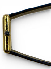 Load image into Gallery viewer, Cartier Must de Cartier Tank Watch Black Dial Roman Numerals Leather Strap Class