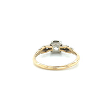 Load image into Gallery viewer, Vintage 14K Gold .41ct Transitional Cut Diamond Engagement Ring