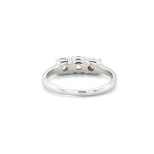 Load image into Gallery viewer, Classic 14K White Gold 3 Stone .55ctw SI Diamond Stackable Ring