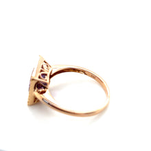 Load image into Gallery viewer, 18K Rose Gold 7.44ct Amethyst Diamond Statement Ring