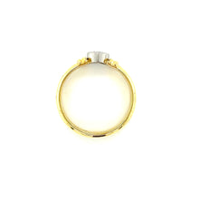 Load image into Gallery viewer, 18K Yellow Gold / Platinum .50ct Old Euro Cut Diamond Ring