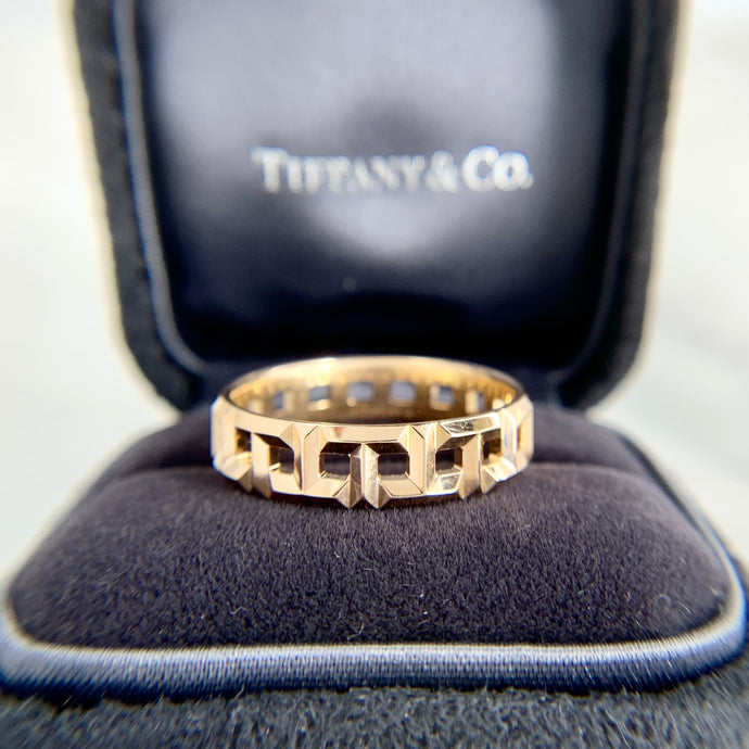 18K Yellow Gold Tiffany & Co. T True Wide Band